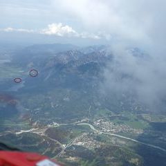 Flugwegposition um 11:38:02: Aufgenommen in der Nähe von Gemeinde Musau, 6600, Österreich in 2558 Meter